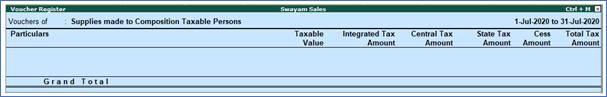 GSTR-3B Reports to File GST Returns in Tally.Erp9